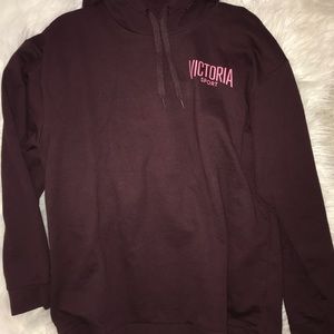 maroon hoodie Victoria Sports *never worn*